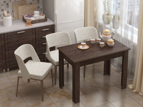 Обеденный Стол МДФ Палисандр