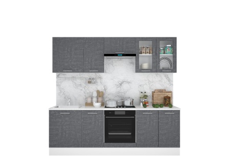 Кухонный Гарнитур Лофт 2400 мм/Разные Цвета